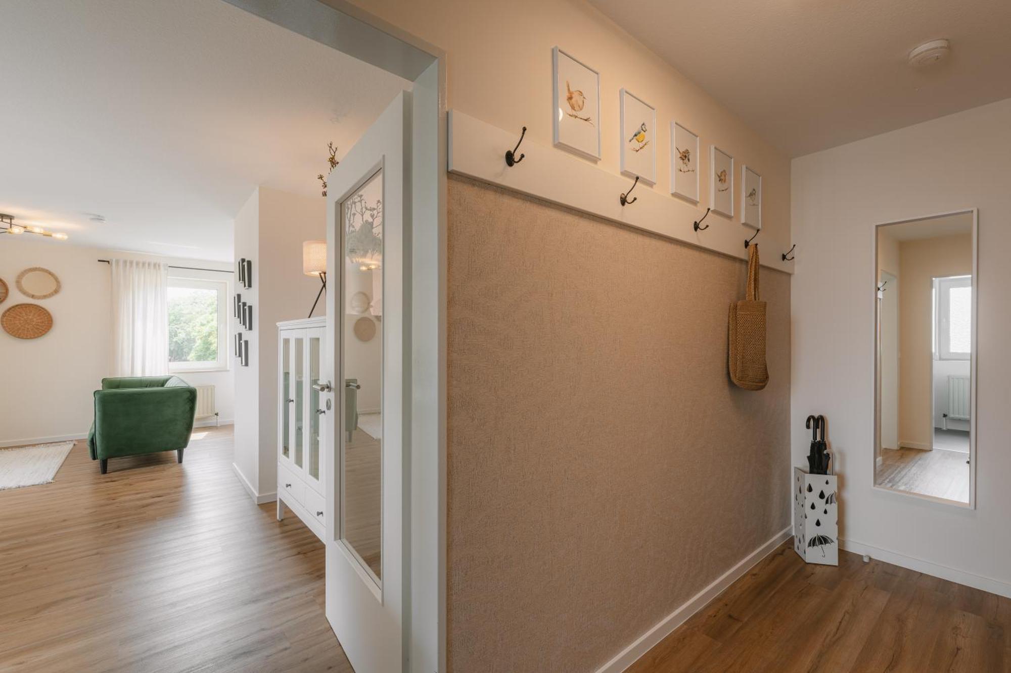 Apartment Exklusiv & Zentral: 1-zi. Mit Balkon Stellplatz